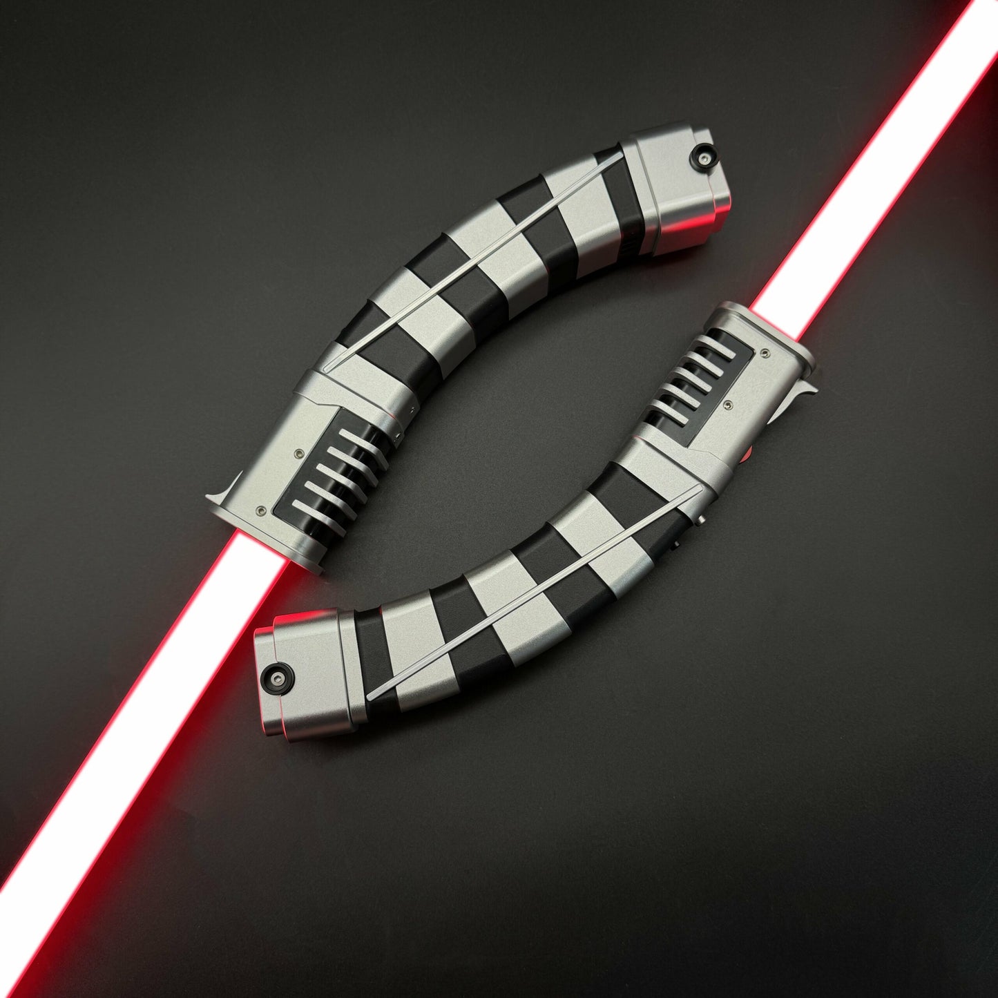 THE ANGRY ASAJJ DOUBLE LIGHTSABER STAFF
