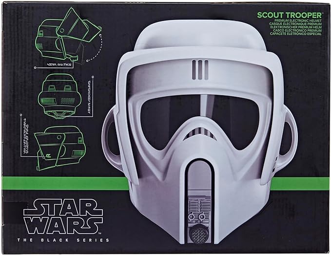 The Black Series Scout Trooper Premium Electronic Helmet