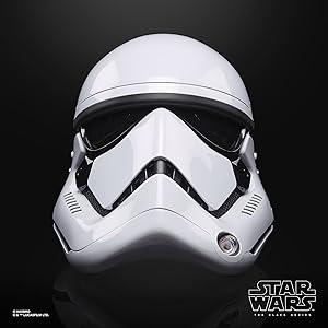 The Black Series First Order Stormtrooper Premium Electronic Helmet