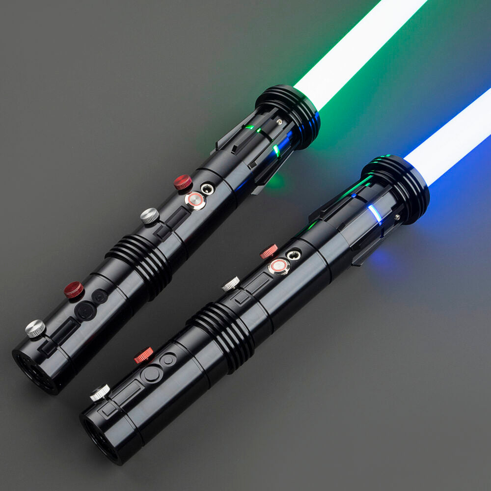 THE DARTH MAUL DOUBLE LIGHTSABER SABER STAFF