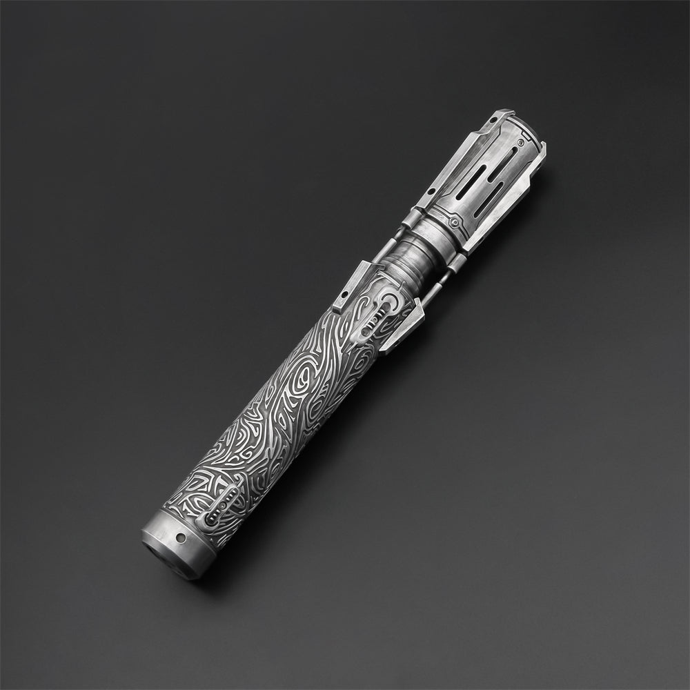 THE SATELE SHAN LIGHTSABER DOUBLE SABER STAFF