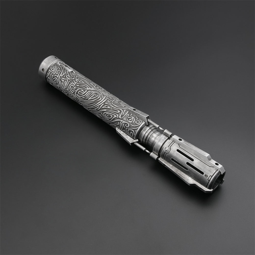 THE SATELE SHAN LIGHTSABER DOUBLE SABER STAFF