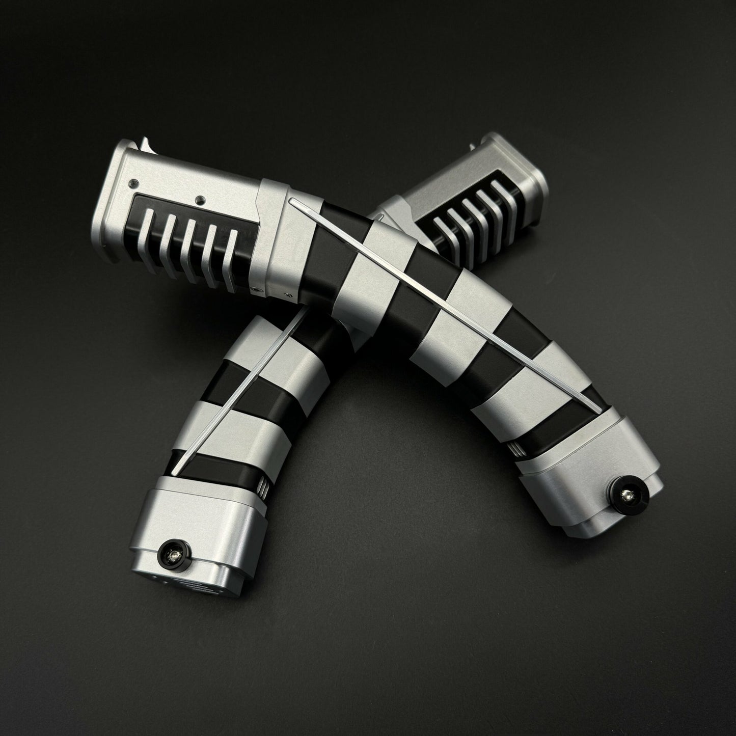 THE ANGRY ASAJJ DOUBLE LIGHTSABER STAFF