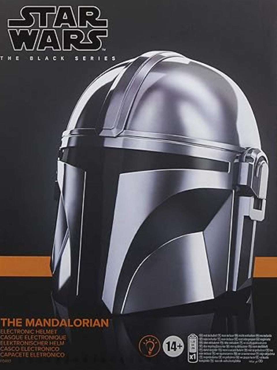 Star Wars The Black Series The Mandalorian Premium Electronic Helmet Prop cheapest Replic