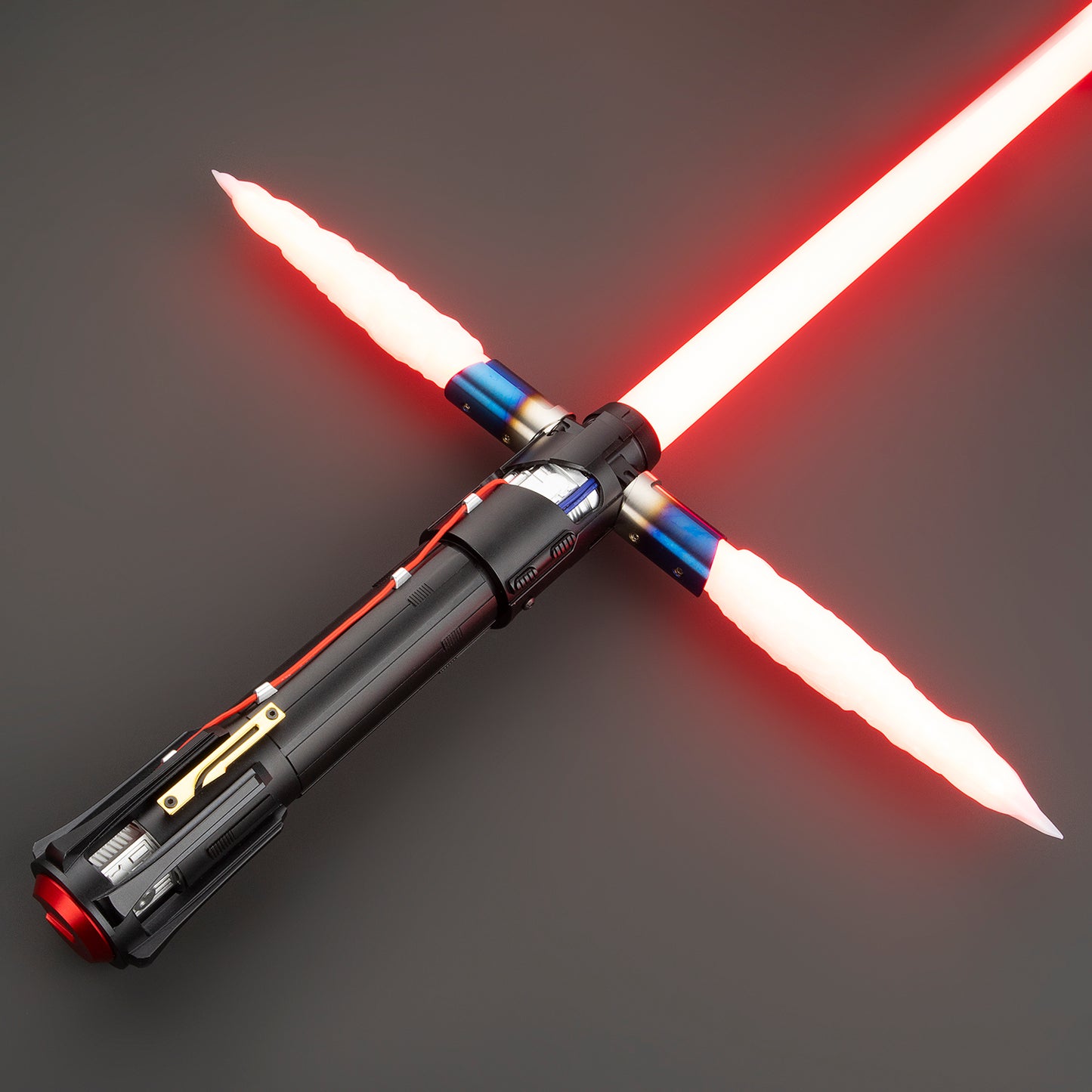 THE HATRED OF REN LIGHTSABER CROSSBLADE LGT