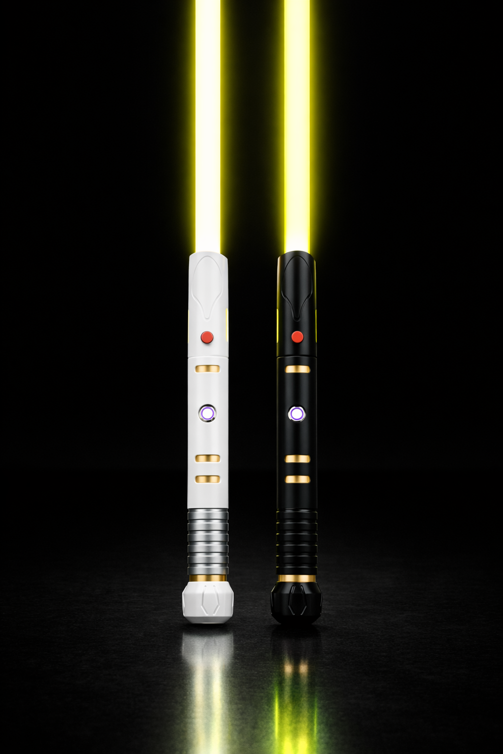 THE TEMPLE GUARDIAN LIGHTSABER STAFF SE
