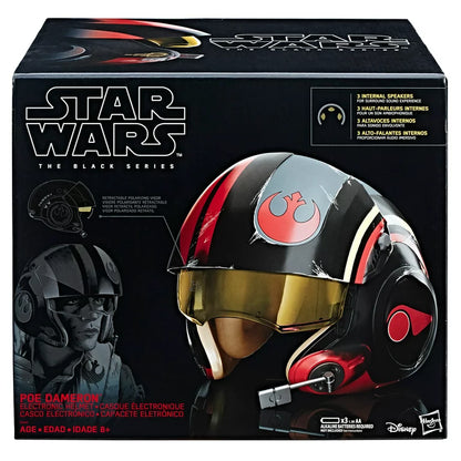 The Black Series Poe Dameron X-Wing Pilot Premium Electronic Helmet