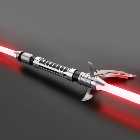 THE CRIMSON MAUL LIGHTSABER SABER STAFF LGT