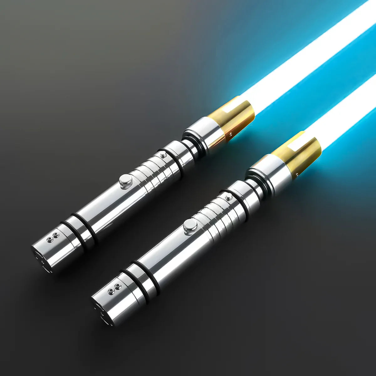 THE BASTILLA SHAN LIGHTSABER DOUBLE SABER STAFF