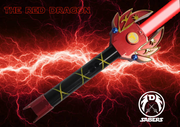 THE RED DRAGON LIGHTSABER - PRE-ORDER - AVAILABLE SEPTEMBER 20TH!