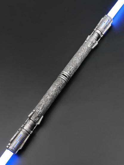 THE SATELE SHAN LIGHTSABER DOUBLE SABER STAFF