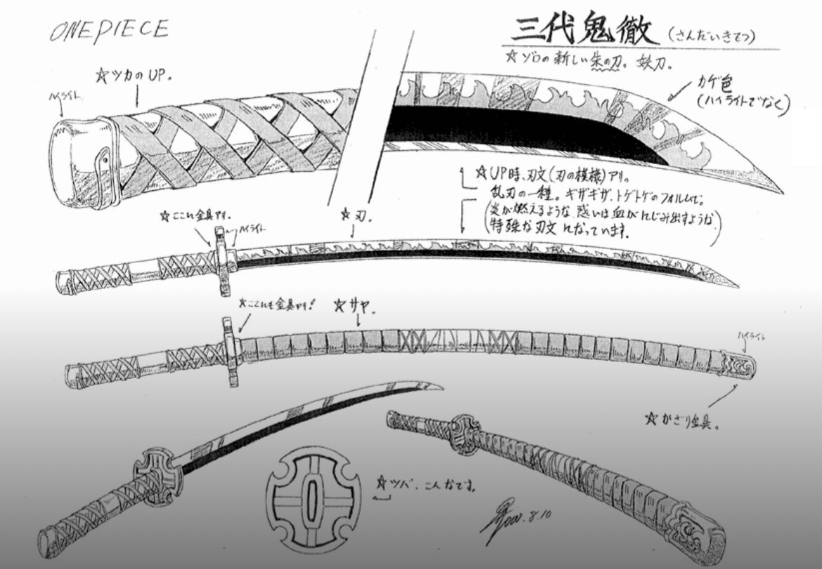 THE ZORO ZERO LIGHTSABER (SANDAI KITETSU)