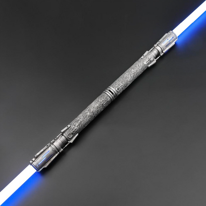 THE SATELE SHAN LIGHTSABER DOUBLE SABER STAFF