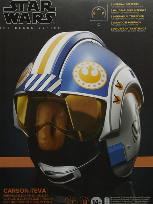 The Black Series Carson Teva Premium Electronic Helmet