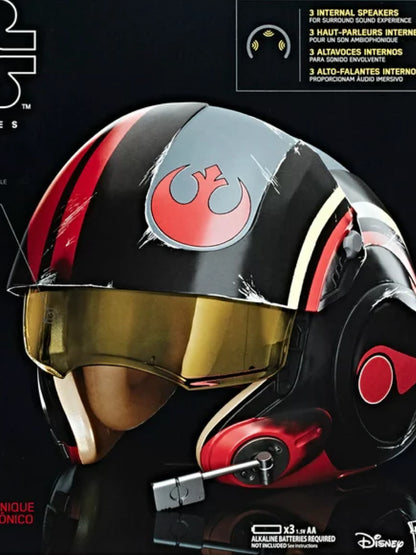 The Black Series Poe Dameron X-Wing Pilot Premium Electronic Helmet – DX SABERS