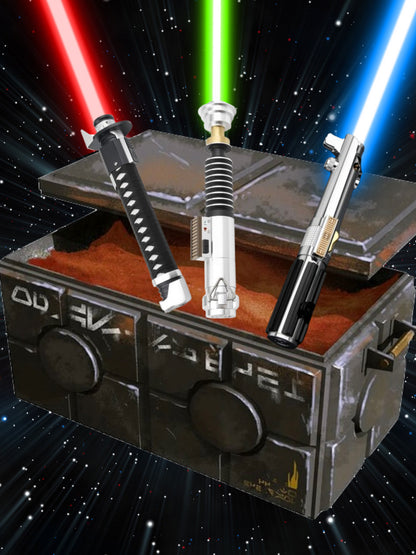 BASE LIT RGBX MYSTERY BOX LIGHTSABER