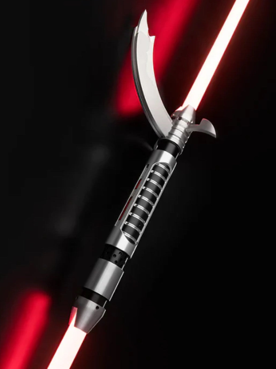 THE CRIMSON MAUL LIGHTSABER SABER STAFF LGT