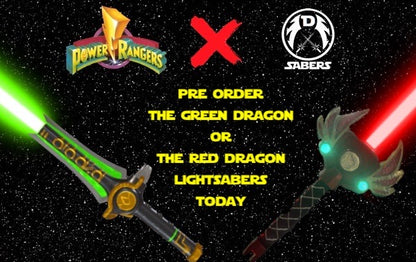 THE GREEN DRAGON LIGHTSABER (PRE-ORDER) AVAILABLE MARCH 28TH!