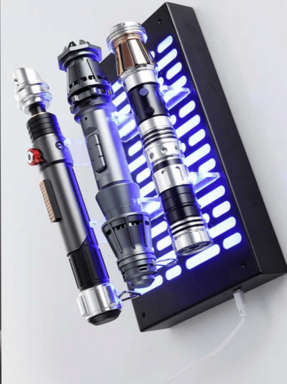 METAL TRIPLE LIGHTSABER STAND